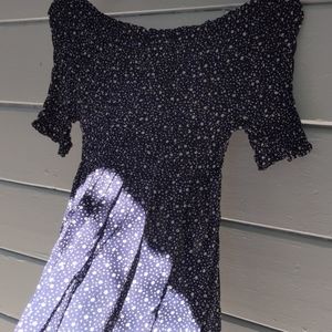 Cute summer blue dress